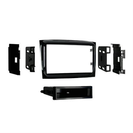 Metra - DIN Installation Kit with Pocket for RAM Promaster City 2015-up - High gloss black
