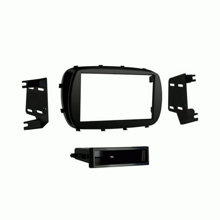 Metra - Dash Kit for select 2016 and later Fiat 500X vehicles - Matte black
