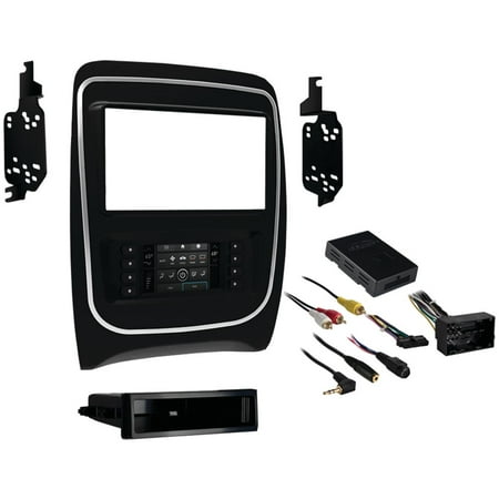 Metra - Dash Kit for Select 2014 Dodge Durango Vehicles - Black