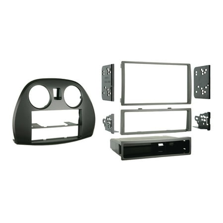 Metra - Dash Kit for Select 2006-2012 Mitsubishi Eclipse DIN DDIN - Black