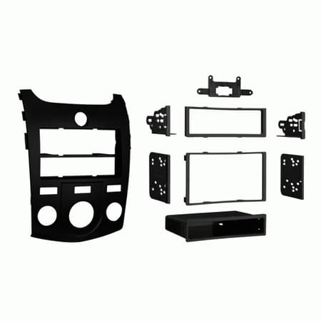 Metra - Installation Kit for Select 2010 and Later Kia Forte and Forte Koup Vehicles - Black