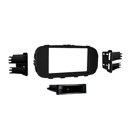 Metra - Dash Kit for Select 2014-2015 Kia Soul - excluding EV or NAV models - Matte Black