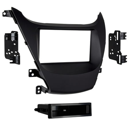 Metra - Dash Kit for Select 2014-2015 Hyundai Elantra - Black