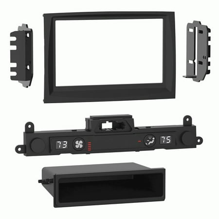 Metra - Dash Kit for Select 2017 Kia Sportage Vehicles - Black