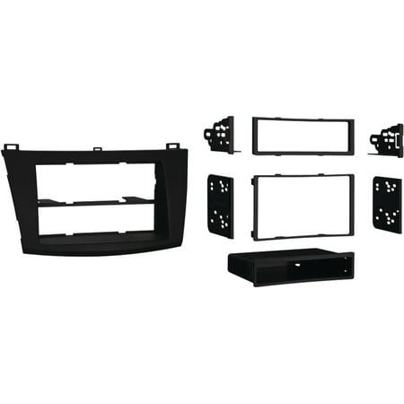 Metra - Dash Kit for Select 2010-2013 Mazda 3 DIN DDIN - Black