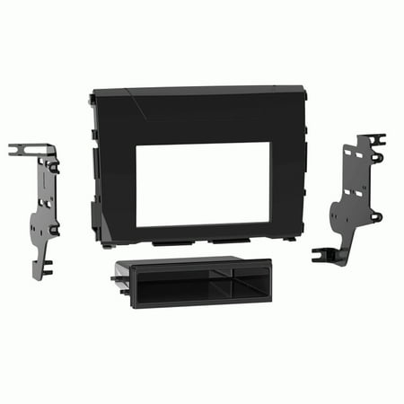 Metra - Dash Kit for Select 2020 and Later Nissan Titan Vehicles - High Gloss Black
