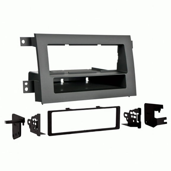 Metra 99-7870G Single DIN or Double DIN Installation Kit for 2005-2009 Honda Ridgeline Vehicles (Gray)