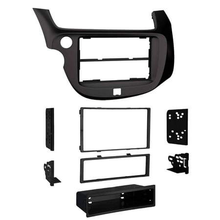 Metra - Dash Kit for Select Honda Vehicles - Black