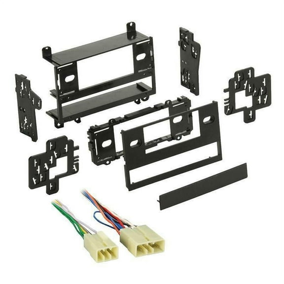 Metra 99-8100 Single/Double DIN Dash Kit + Harness for Select Toyota