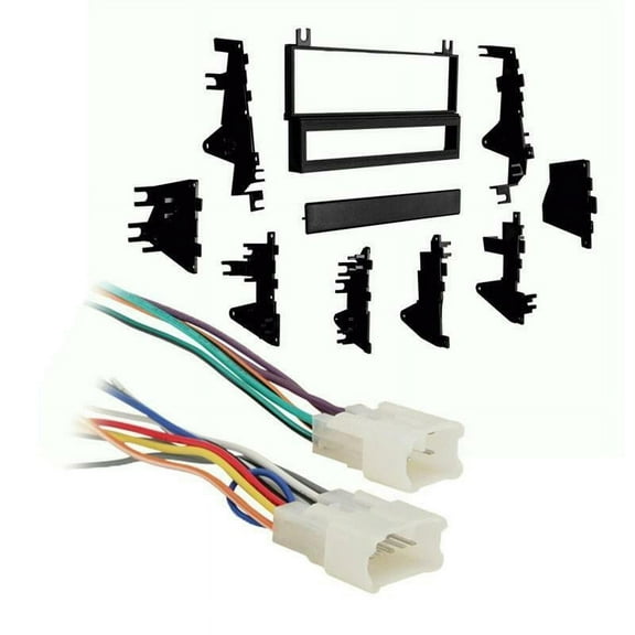 Metra 99-8101 Single DIN Dash Kit + Harness for Select 1987-04 Toyota