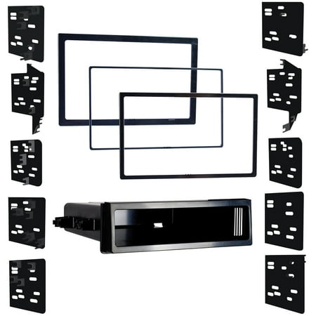 Metra - Dash Kit for Select 1984-2004 Toyota DIN DDIN - Black