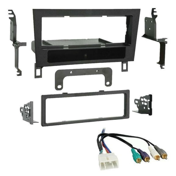 Metra 99-8156 Single DIN Dash Kit + Amp Harness for 93-94 Lexus LS400