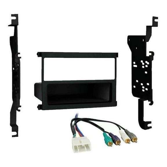 Metra 99-8157B 1-DIN Dash Kit + Amp Harness for 92-00 Lexus SC300/400