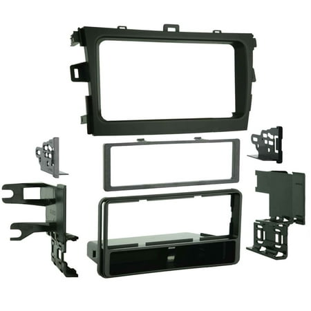 Metra - Dash Kit for Select 2009-2013 Toyota Corolla DIN - Black