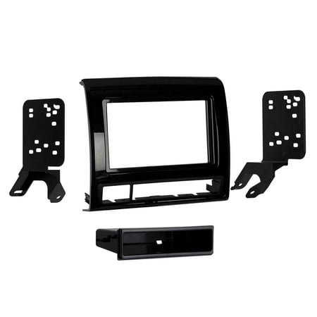 Metra - Dash Kit for Select 2012-2015 Toyota Tacoma - Charcoal
