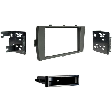 Metra - Dash Kit for Select 2015 Toyota Prius C Vehicles - Matte black