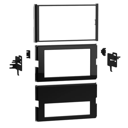 Metra 99-8270HG Dash Kit Fits select 2019-up Toyota Corolla vehicles — single-DIN and select double-DIN radios (Gloss Black)