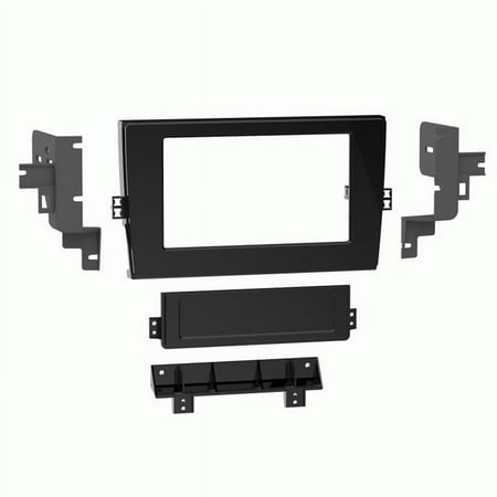 Metra - Dash Kit for Select 2019 Volkswagen Jetta Vehicles - High Gloss Black