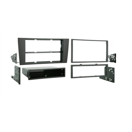 Metra - Dash Kit for Select 2000-2001 Audi A4 w/ Symphony radio - Black