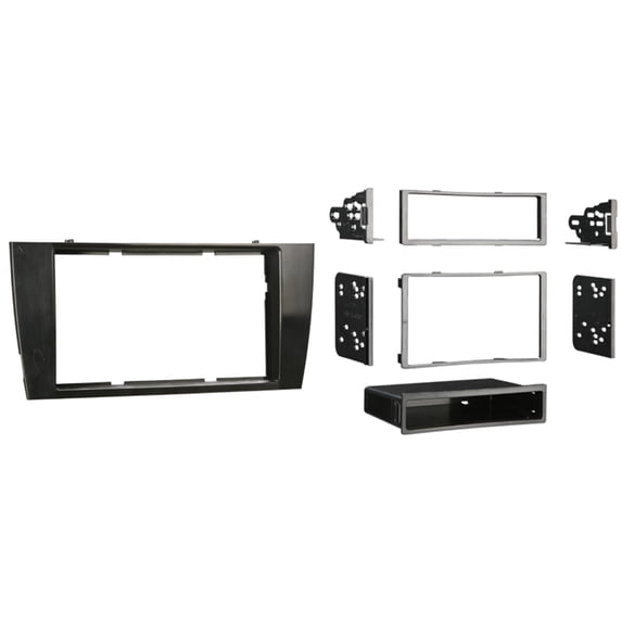 Metra 99-9501B Jaguar X & S Series SDIN/DDIN Mounting Kit (Black)