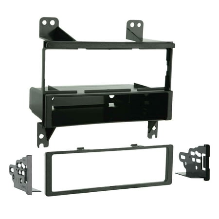 Metra - Dash Kit for Select 2007-2010 Hyundai Elantra DIN - Black