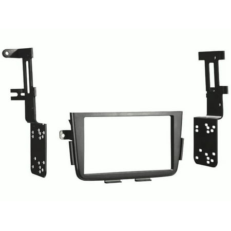 Metra - Double DIN Installation Kit for Most 2001-2006 Acura MDX Vehicles - Black