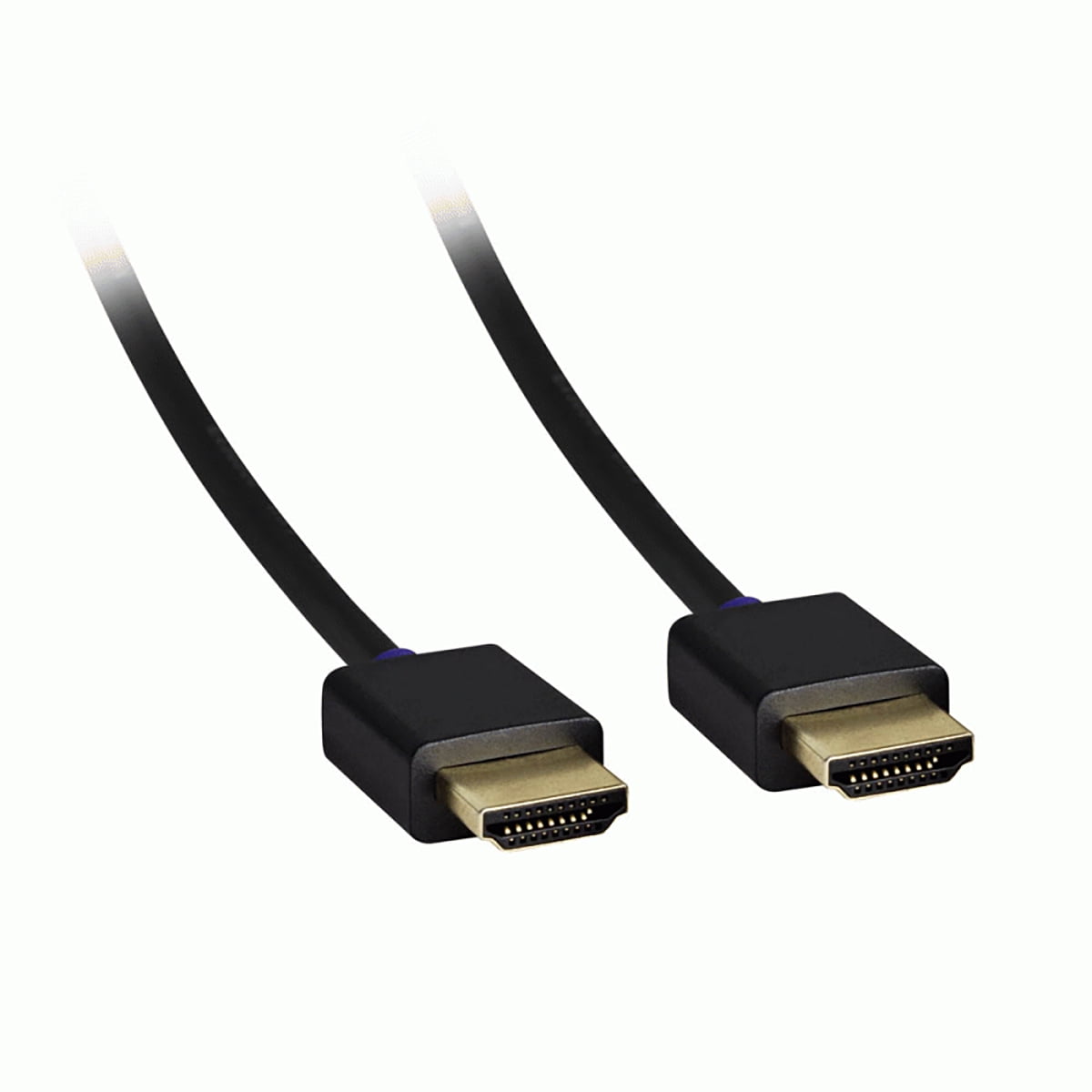 Black 1 Meter HDMI Cable with Gold Connectors