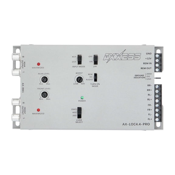 AXXESS 4-Channel Active Line Output Converter with Bass Boost