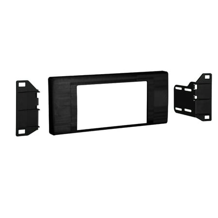 Metra - Dash Kit for Select 2000-2006 BMW X5 DDIN - Black