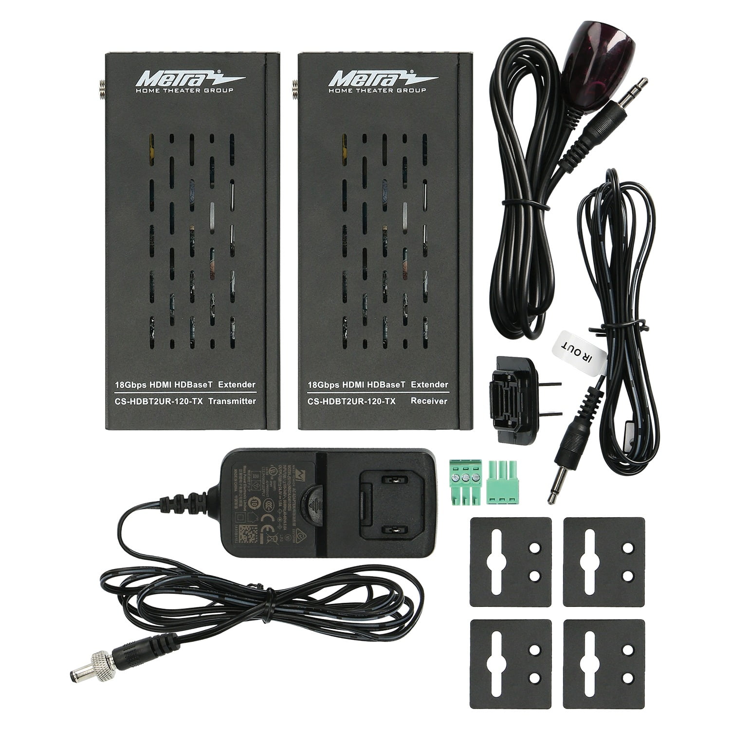 Metra CSHDBT2UR120 HDBaseT HDMI Extender