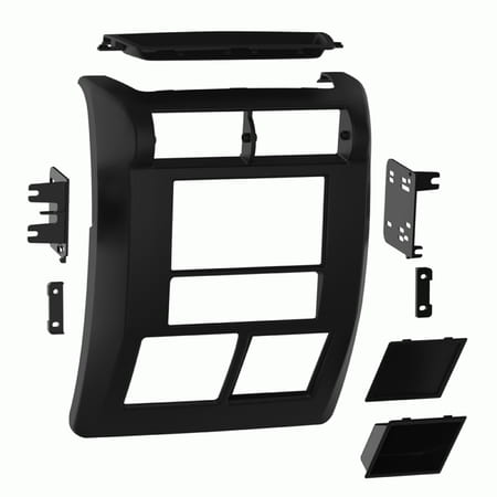 Metra - Dash Kit for Jeep Wrangler 1997-2002 Vehicles - Black