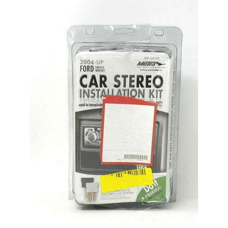 Metra - Installation Kit for Select Ford Vehicles - Black