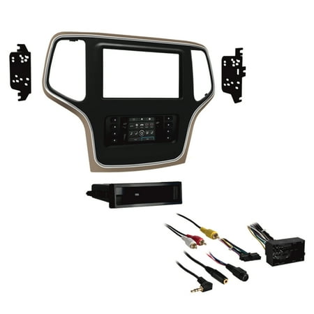 Metra - Dash Kit for Select 2014 Jeep Grand Cherokee Vehicles - Bronze trim