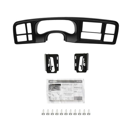 Metra - Dash Kit for Select 1999-2002 Chevrolet and GMC Vehicles - Textured Black