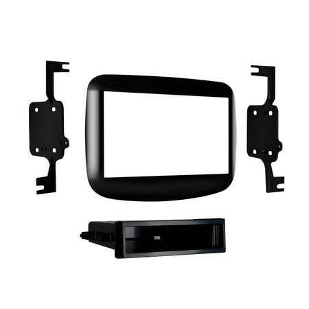 Metra - Vehicle Mount for Radio - High Gloss Black