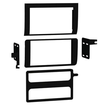 Metra - Dash Kit for Select Dodge Vehicles - Black