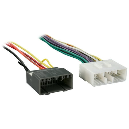 Metra - Turbo Wire Amplifier Bypass Harness for Most 2002-2004 Dodge Ram Vehicles - Multicolor