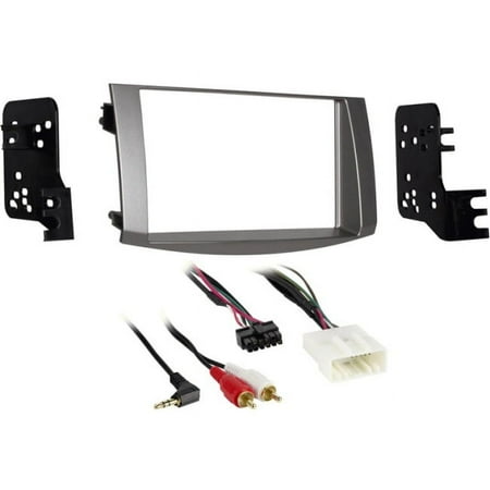 Metra - Dash Kit for Select 2005-2010 Toyota Avalon DDIN - Silver