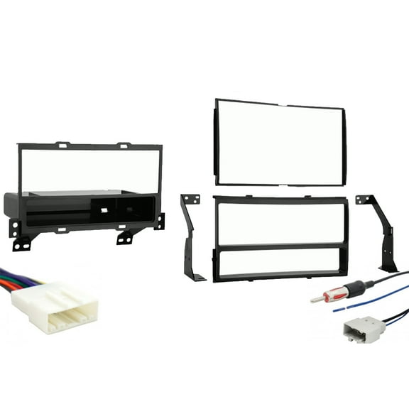 Metra Double DIN Stereo Harness Radio Install Dash Kit Compatible Nissan Sentra 2007-2012