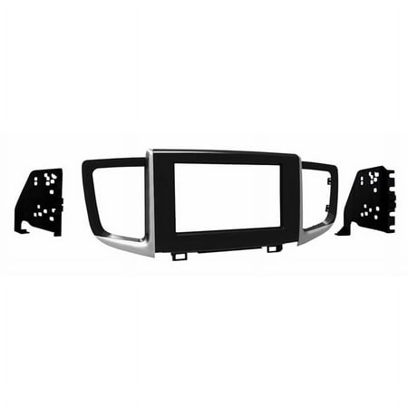 Metra - Dash Kit for Select 2016 Honda Pilot Vehicles - High-gloss black