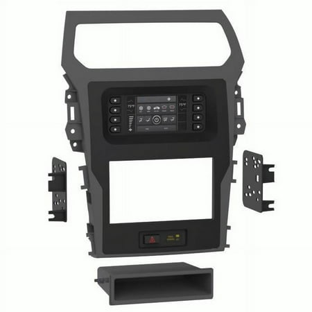 Metra - Dash Kit for Select 2011-2015 Ford Explorer Vehicles - Charcoal