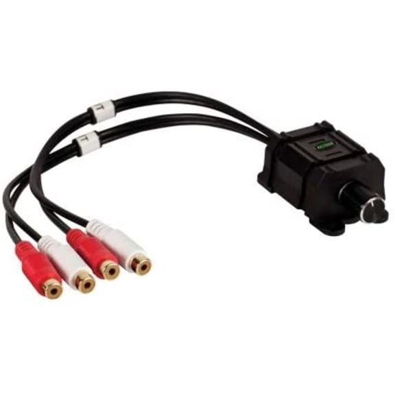 Axxess AXLLC Universal RCA Gain Level Controller - Car Amplifier RCA Level Controller