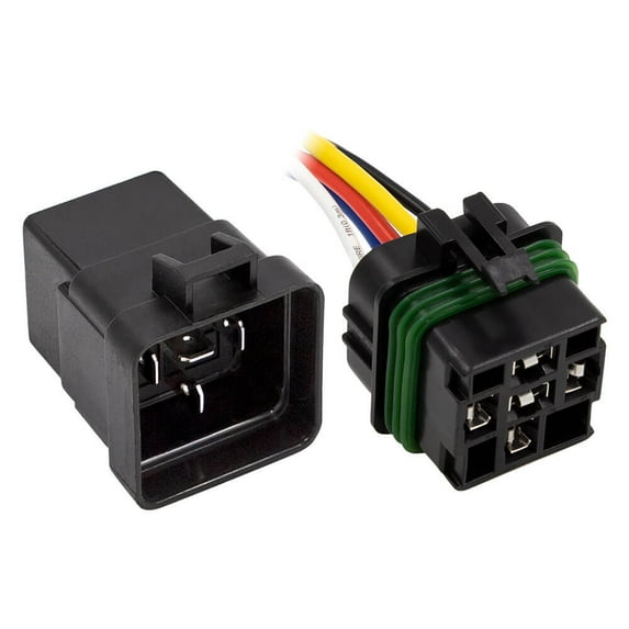 Metra Electronics & Heise METIBW-24VRLH 24V 5 Pin Water Resistant Relay with Prewired Socket