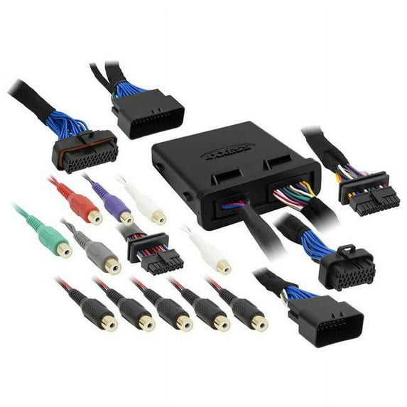 Metra Electronics & Heise DSP Package with Water Resistant Case for 1998-2013 Harley Davidson