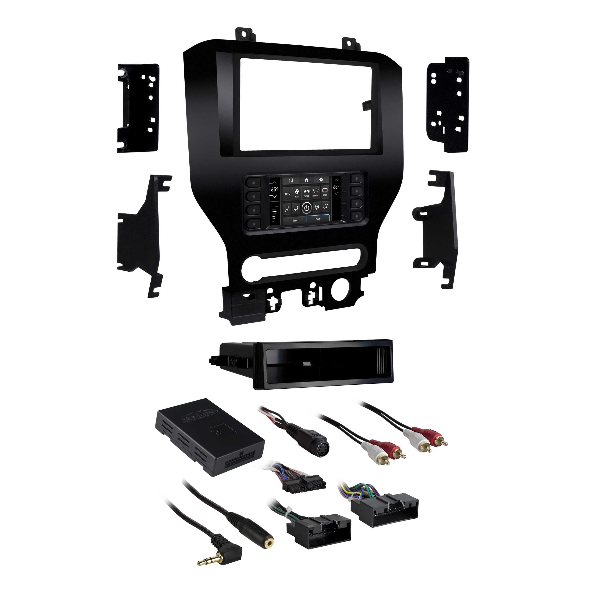 Metra Ford Mustang 2015-2017 Electronics Installation Kit - TurboTouch K99-5838CH with 4.2-Inch Screen