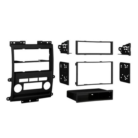 Metra - Dash Kit for Select 2009-2012 Nissan Frontier Xterra DIN DDIN - Black
