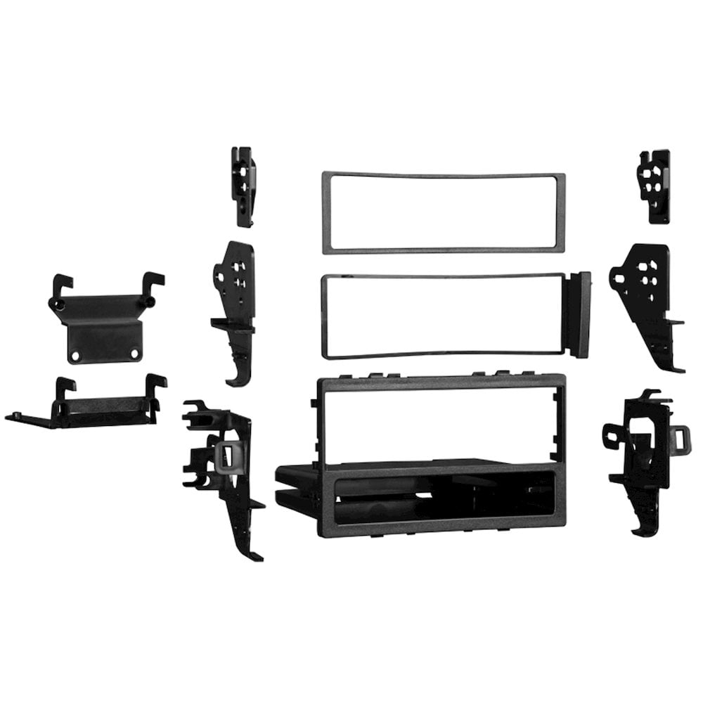 Metra 99-7898 Single DIN Black Stereo Dash Kit with Trim Plate 2 Jewel CD Cases