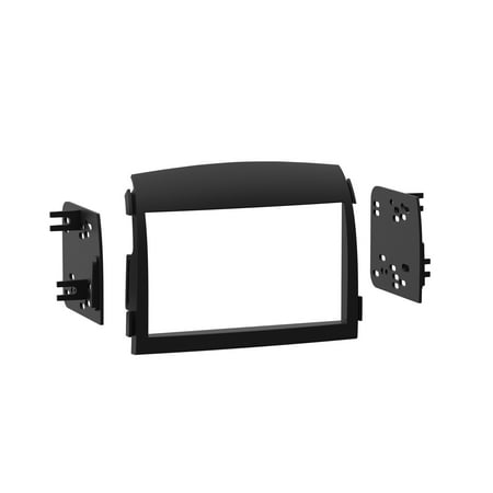 Metra - Dash Kit for Select 2006-2008 Hyundai Sonata DDIN - Black