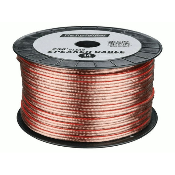 Metra Install Bay IBSW18-1000 Value Line Speaker Wire 18 Gauge Clear 1000' Each
