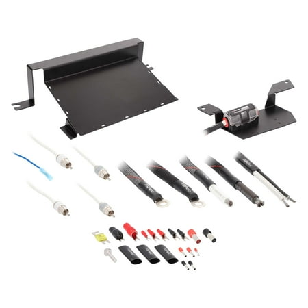 Metra - Amp Installation Kit for Select Jeep Vehicles - Black
